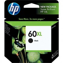 CC641WN (HP 60XL) INK CARTRIDGE, 600 PAGE-YIELD, BLACK