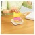POP-UP NOTE DISPENSER WITH DESIGNER DAISY INSERT, ONE 45-SHEET PAD,