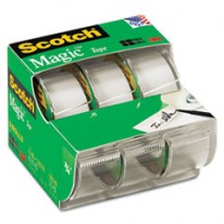 MAGIC TAPE, REFILLABLE DISPENSER, 3/4