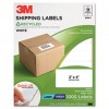 PERMANENT ADHESIVE WHITE RECYCLED MAILING LABELS, 2 X 4, 1000/PACK