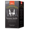COFFEE PODS, PARISIAN VANILLA, 18 PODS/BOX