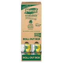 100% RECYCLED ROLL-OUT CONVENIENCE PACK BATHROOM TISSUE, 504 SHEETS/ROLL