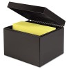 INDEX CARD FILE HOLDS 600 6 X 9 CARDS, 7 1/4 X 9 7/8 X 8 3/4