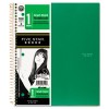 WIREBOUND NOTEBOOKS, QUAD ,1SUBJECT WHITE,8 1/2 X 11,100 SHEETS, ASSORTED