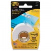 REMOVABLE LABEL ROLL, 1 X 700, WHITE