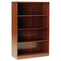 STELLA SERIES VENEER 4-SHELF BOOKCASE, 36W X 12D X 52 1/4H, TOFFEE