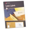 MATTE CLEAR LASER LABELS, 8-1/2 X 11, 50/BOX