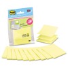 LAPTOP POP-UP NOTES REFILL, 3 X 3, CANARY YELLOW, 10 20-SHEET PADS/PACK