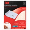 PERMANENT ADHESIVE CLEAR LASER MAILING LABELS, 1 X 2-5/8, 1500/PACK
