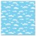 FADELESS DESIGNS BULLETIN BOARD PAPER, CLOUDS, 50 FT X 48