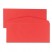COLORED ENVELOPE, TRADITIONAL, #10, RED, 25/PACK