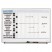 MATRIX EMPLOYEE TRACKING BOARD, 23 X 16