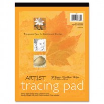 ART1ST PARCHMENT TRACING PAPER, 19 X 24, WHITE, 50 SHEETS