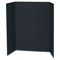 SPOTLIGHT CORRUGATED PRESENTATION DISPLAY BOARDS, 48 X 36, BLACK, 24/CARTON
