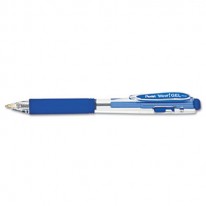 WOW! RETRACTABLE GEL PEN, BLUE INK, MEDIUM, DOZEN