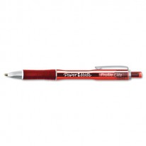 PROFILE ELITE RETRACTABLE BALLPOINT PEN, RED INK, BOLD