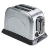 2-SLICE TOASTER WITH ADJUSTABLE SLOT WIDTH, STAINLESS STEEL