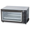 MULTI-FUNCTION TOASTER OVEN WITH MULTI-USE PAN, 15 X 10 X 8, BLACK/STAINLESS