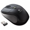 M305 WIRELESS OPTICAL MOUSE, TWO-BUTTON/SCROLL, BLACK