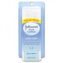 PURE COTTON SWABS, 525/PACK