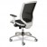 BODA SERIES HIGH-BACK WORK CHAIR, MESH SEAT AND BACK, BLACK