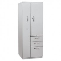 FLAGSHIP PERSONAL STORAGE TOWER, 24W X 24D X 64-1/4H, LIGHT GRAY