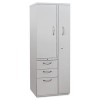 FLAGSHIP PERSONAL STORAGE TOWER, 24W X 24D X 64-1/4H, LIGHT GRAY