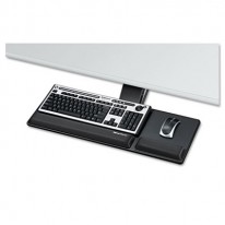DESIGNER SUITES COMPACT KEYBOARD TRAY, 19 X 9-1/2, BLACK