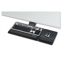 DESIGNER SUITES PREMIUM KEYBOARD TRAY, 19 X 10-5/8, BLACK