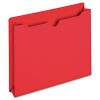FILE JACKET, TWO INCH EXPANSION, LETTER, RED, 50/BOX