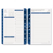 MONTICELLO DATED TWO-PAGE-PER-DAY PLANNER REFILL, 4-1/4 X 6-3/4, 2013