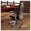 CLEARTEX ULTIMAT POLYCARBONATE CHAIR MAT FOR HARD FLOORS, 48X53, WITH LIP, CLEAR