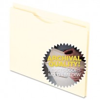 REINFORCED MANILA FILE JACKET, TWO INCH EXPANSION, LETTER, 50/BOX