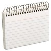 SPIRAL INDEX CARDS, 3 X 5, 50 CARDS, WHITE