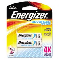 ADVANCED LITHIUM BATTERIES, AA, 2/PACK
