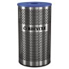 STAINLESS STEEL RECYCLE RECEPTACLE; 33 GAL; STAINLESS STEEL