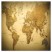 WORLD MAP 48X36 RECTANGLE CHAIR MAT, MULTI-TASK SERIES FOR HARDFLOOR