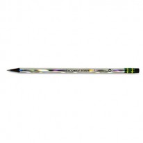 NOIR HOLOGRAPHIC WOODCASE PENCIL, #2, 12 PER PACK