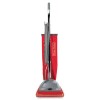 COMMERCIAL STANDARD UPRIGHT VACUUM, 19.8 LBS, RED/GRAY