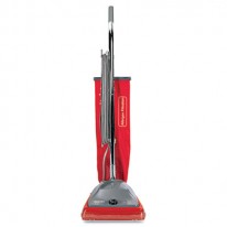 COMMERCIAL STANDARD UPRIGHT VACUUM, 19.8 LBS, RED/GRAY
