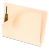 ANTI MOLD AND MILDEW END TAB FILE FOLDERS, ONE FASTENER, LETTER, MANILA, 50/BOX