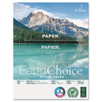 EARTHCHOICE OFFICE PAPER, 92 BRIGHTNESS, 20LB, 8-1/2 X 11, WHITE, 5000/CARTON