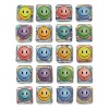 CREATIVITY STREET PEEL AND STICK GEMSTONE STICKERS, SMILEY FACE, 20/PACK