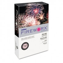 FIREWORX COLORED PAPER, 20LB, 8-1/2 X 14, POWDER PINK, 500 SHEETS/REAM