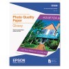 PHOTO-QUALITY GLOSSY PAPER, 9.3 MIL, 8-1/2 X 11, 20 SHEETS/PACK