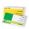 LAMINATING POUCHES, 5 MIL, 2 1/4 X 3 3/4, BUSINESS CARD, 100/PACK