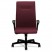 IGNITION SERIES EXECUTIVE HIGH-BACK CHAIR, WINE FABRIC UPHOLSTERY