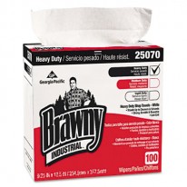 HEAVY DUTY SHOP TOWELS, 9 1/8 X 16 1/2, 100/BOX, 5/CARTON