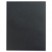 REPORT COVER W/CLEAR INTERIOR POCKET, 8-1/2 X 11, BLACK, 4/PACK