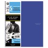 TREND  WIREBOUND NOTEBOOKS, COLLEGE RULE 8 1/2 X 11, 5 SUBJECT 200 SHEETS